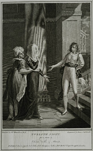 Folio of plates of Boydell's Shakespeare Gallery
