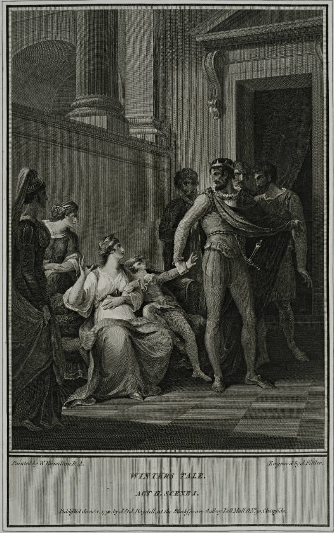 Folio of plates of Boydell's Shakespeare Gallery