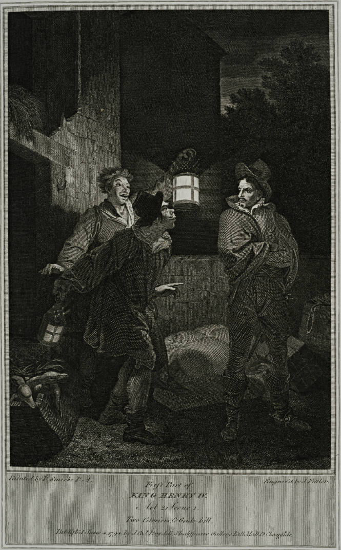 Folio of plates of Boydell's Shakespeare Gallery