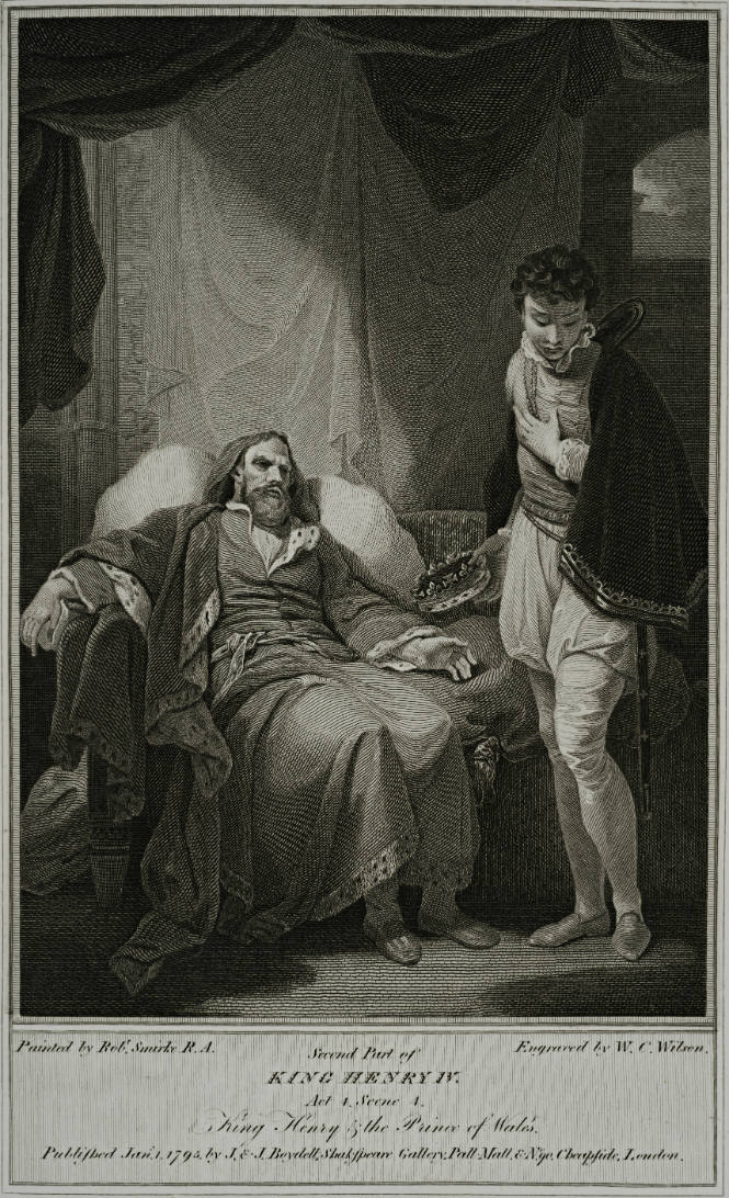 Folio of plates of Boydell's Shakespeare Gallery