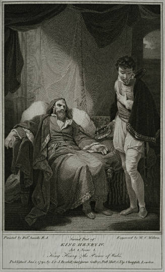 Folio of plates of Boydell's Shakespeare Gallery