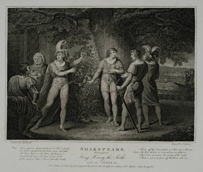 Folio of plates of Boydell's Shakespeare Gallery