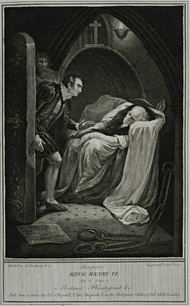Folio of plates of Boydell's Shakespeare Gallery
