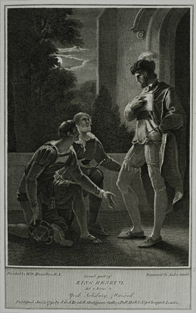 Folio of plates of Boydell's Shakespeare Gallery
