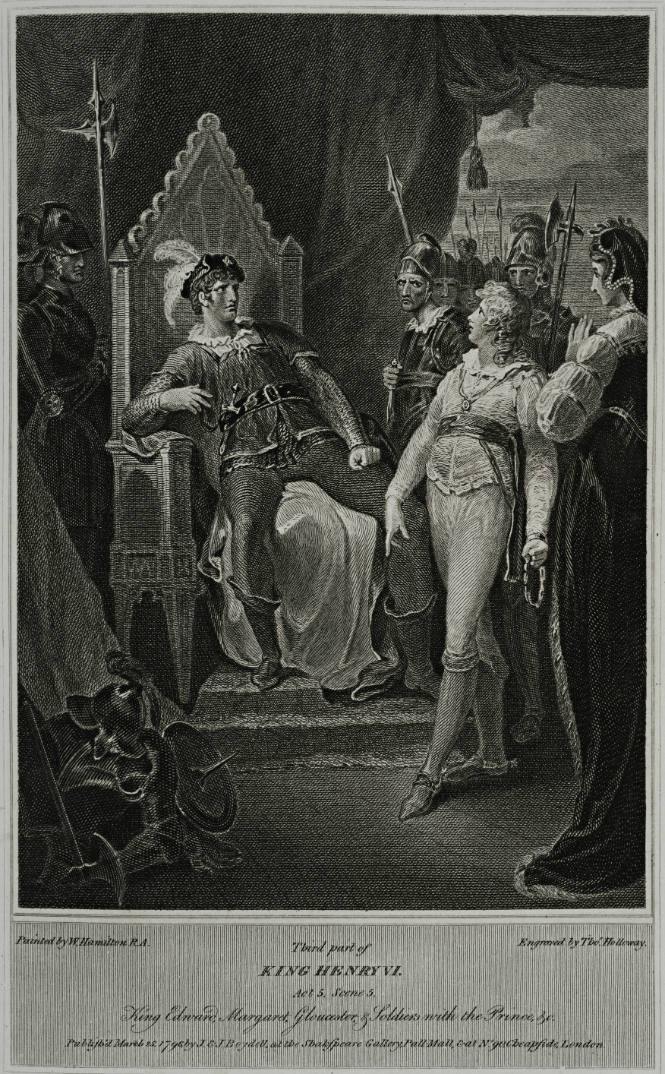 Folio of plates of Boydell's Shakespeare Gallery