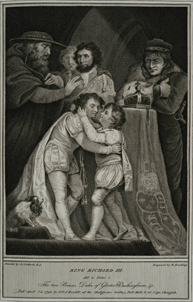 Folio of plates of Boydell's Shakespeare Gallery