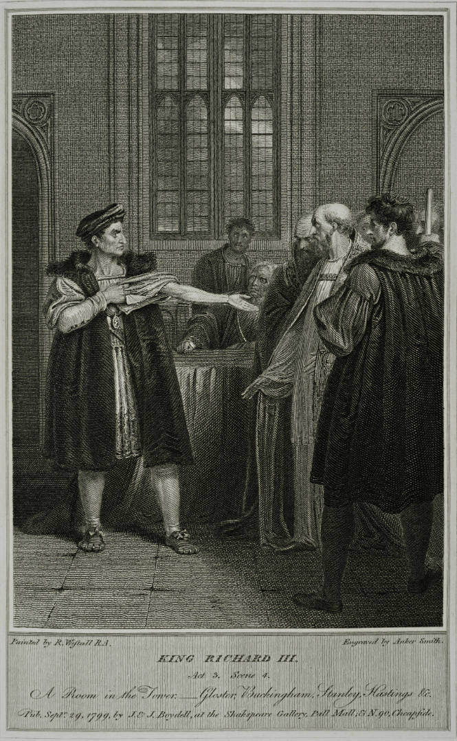 Folio of plates of Boydell's Shakespeare Gallery