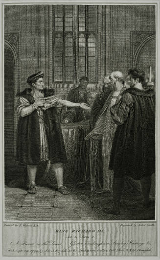 Folio of plates of Boydell's Shakespeare Gallery