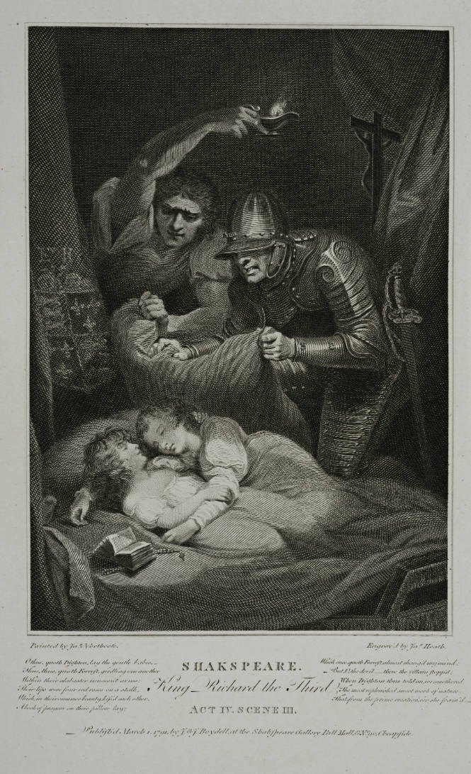 Folio of plates of Boydell's Shakespeare Gallery