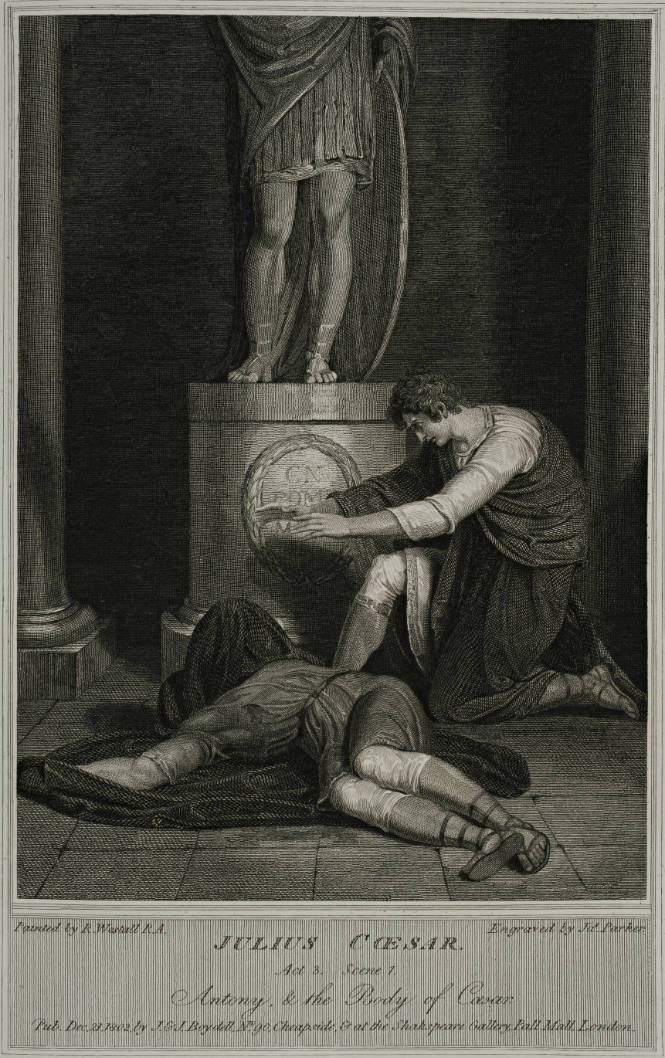Folio of plates of Boydell's Shakespeare Gallery