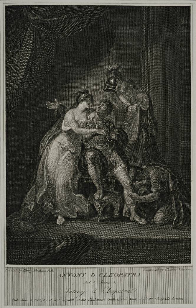 Folio of plates of Boydell's Shakespeare Gallery