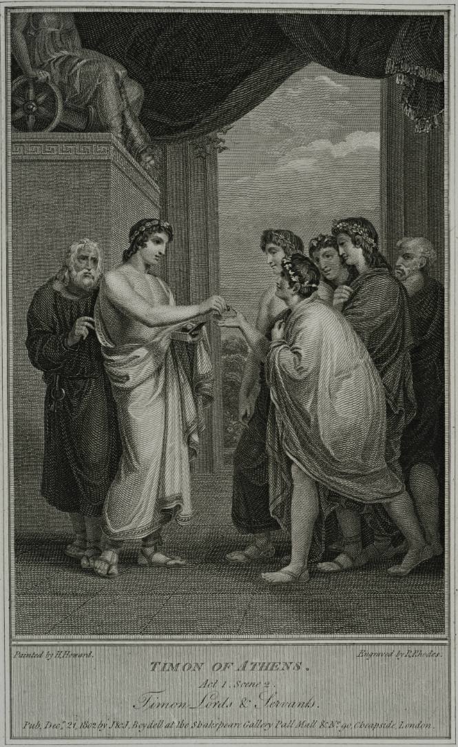 Folio of plates of Boydell's Shakespeare Gallery