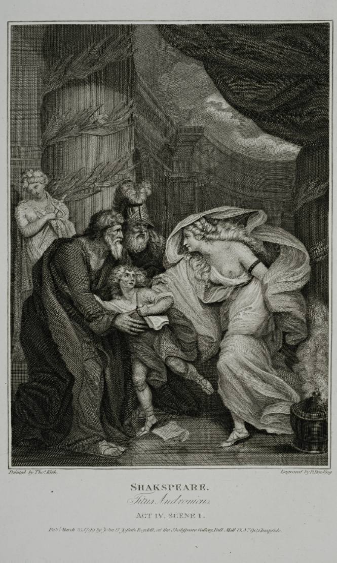 Folio of plates of Boydell's Shakespeare Gallery