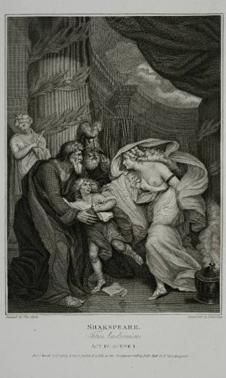 Folio of plates of Boydell's Shakespeare Gallery