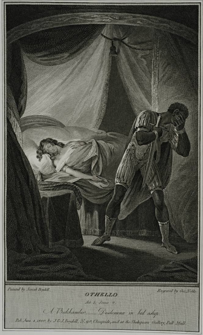 Folio of plates of Boydell's Shakespeare Gallery