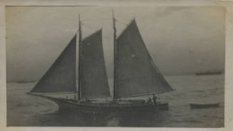 Untitled [Ship on water]