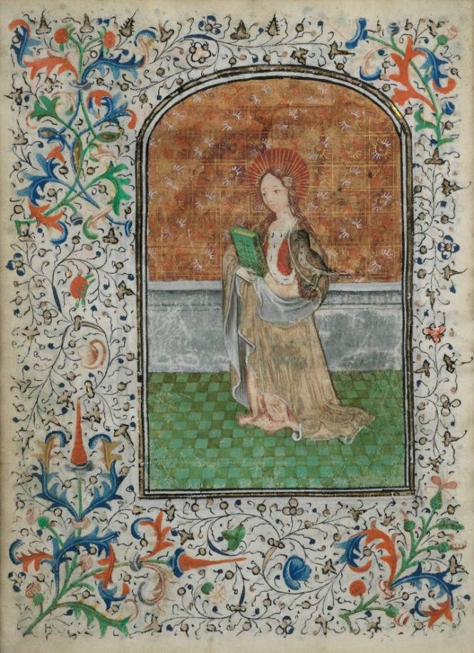 Saint Cecelia, Book of Hours