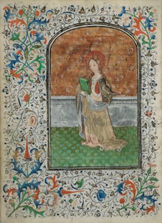 Saint Cecelia, Book of Hours