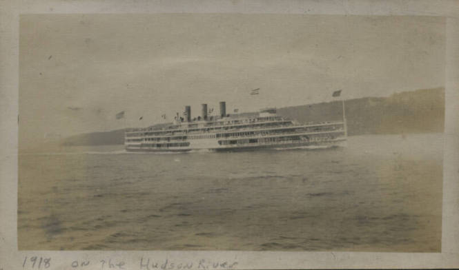 Untitled [Ship on water]