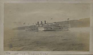 Untitled [Ship on water]