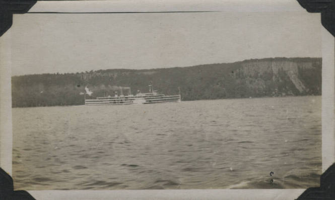 Untitled [Ship on water]