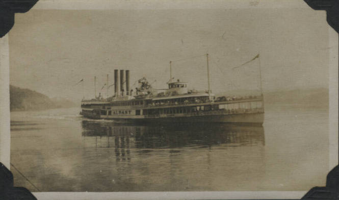 Untitled [Ship on water]