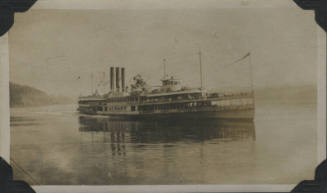 Untitled [Ship on water]