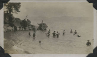 Untitled [People in water]