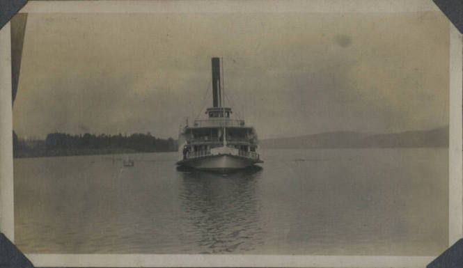 Untitled [Ship on water]
