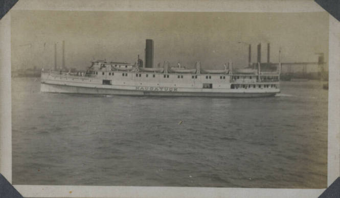 Untitled [Ship on water]