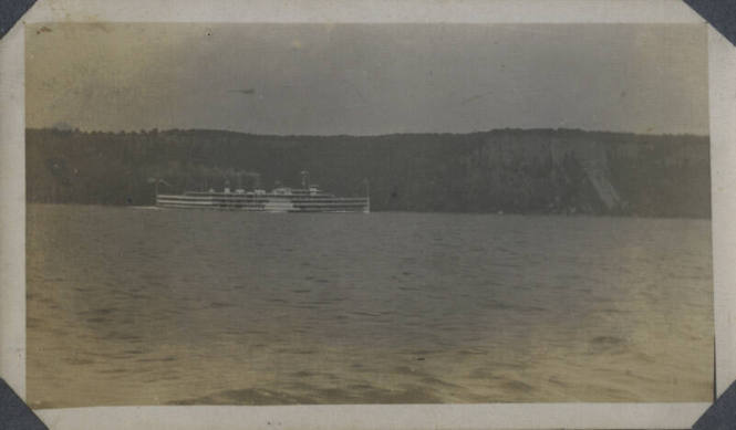 Untitled [Ship on water]