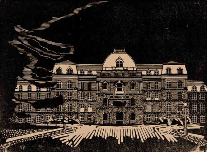 First state of "Main Building"