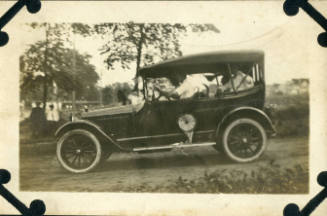 Untitled [Person driving car]