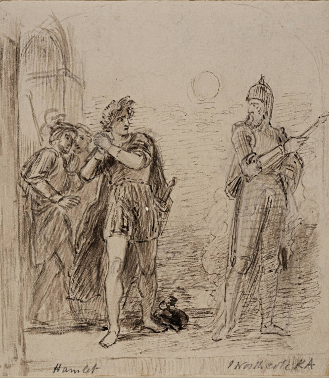 Hamlet and the Ghost of his Father