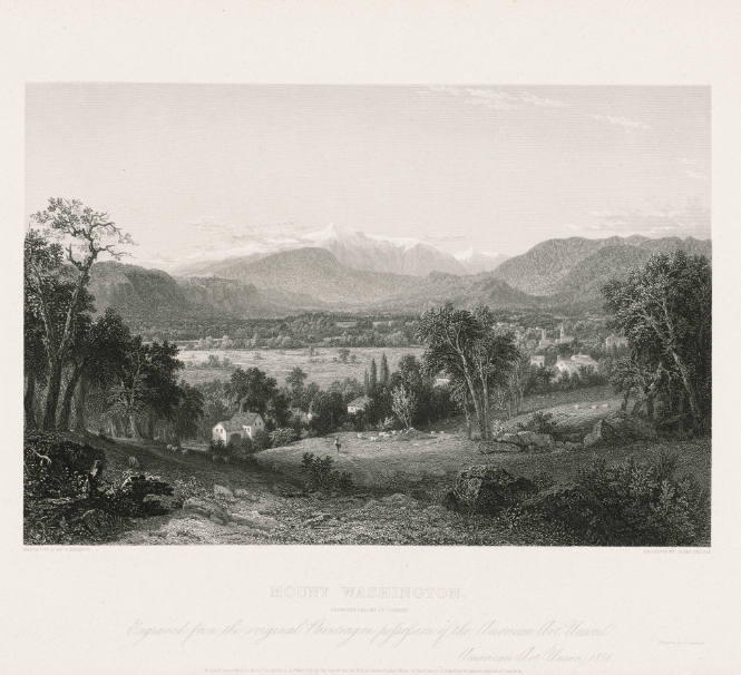 Mount Washington from the Valley of Conway