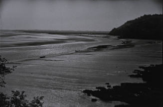 Laugharne, Carmarthenshire, Wales, Sir John's Hill in Background (where Dylan Thomas Lived)