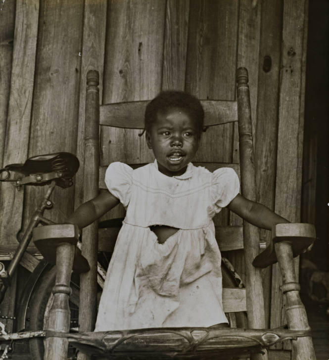 Black Girl on Chair, Florida