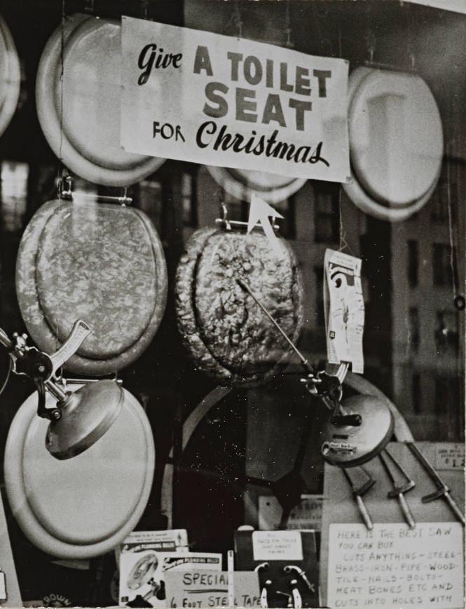 Sign in a Harlem Store Window, 125th Street, New York City