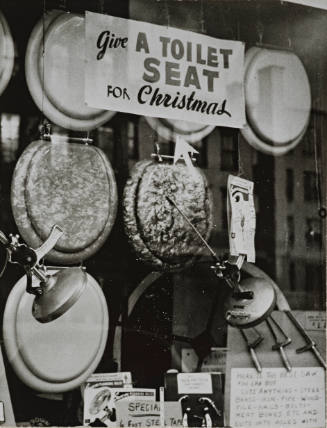Sign in a Harlem Store Window, 125th Street, New York City