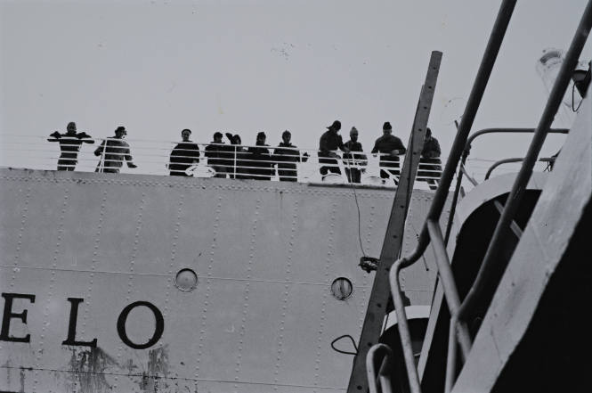 The Michelangelo, Moran Tug, New York Harbor