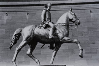 Son of the American Revolution Memorial Statue. Philadelphia Museum