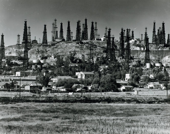 Man-made Landscape, Signal Hill, California