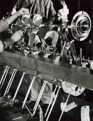 Assembling Allison Engine, Indianapolis