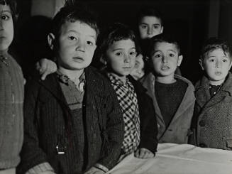 Children at Turkish tobacco factory