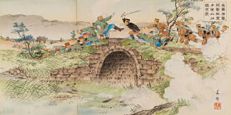 After Heavy Shelling, Our Troops Occupy the fort at Dashiqiao