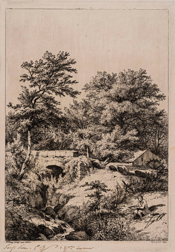 The Bridge near Chevreuse (Le pont près de Chevreuse)