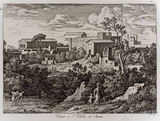 Near San Vitale, Rome, from Views of Rome (Die Römischen Ansichten)