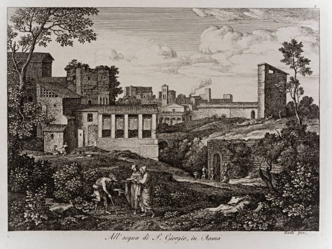 At the Spring of San Giorgio, Rome, from Views of Rome (Die Römischen Ansichten)