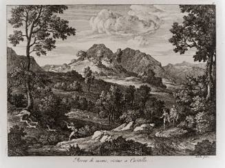 Rocca di Mezzo, near Civitella, from Views of Rome (Die Römischen Ansichten)