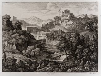 Subiaco, from Views of Rome (Die Römischen Ansichten)